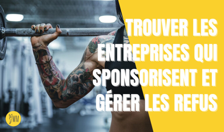 Trouver les entreprises qui sponsorisent et gérer les refus de sponsoring ©blog de YelloWeb Marine
