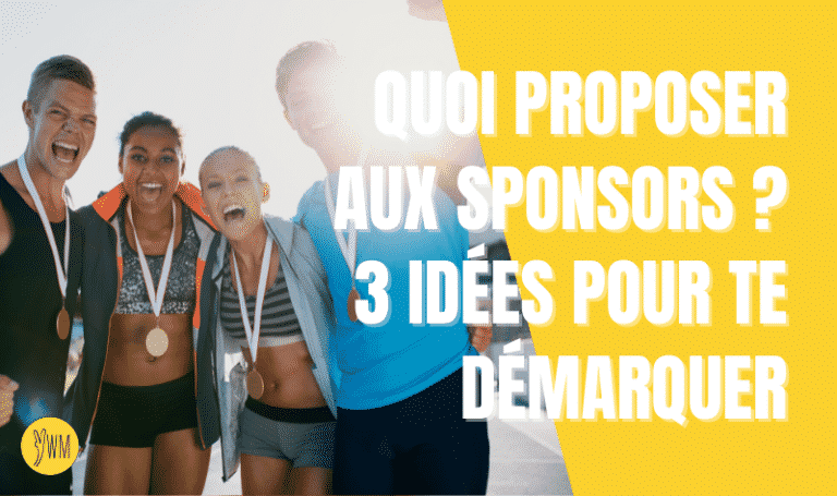 Structure et modèle de lettre de demande de sponsoring