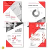 Modèle pressbook sportif “Impulse” rouge ©yellowebmarine