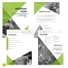 Modèle dossier de sponsoring sportif “Impulse” vert ©yellowebmarine